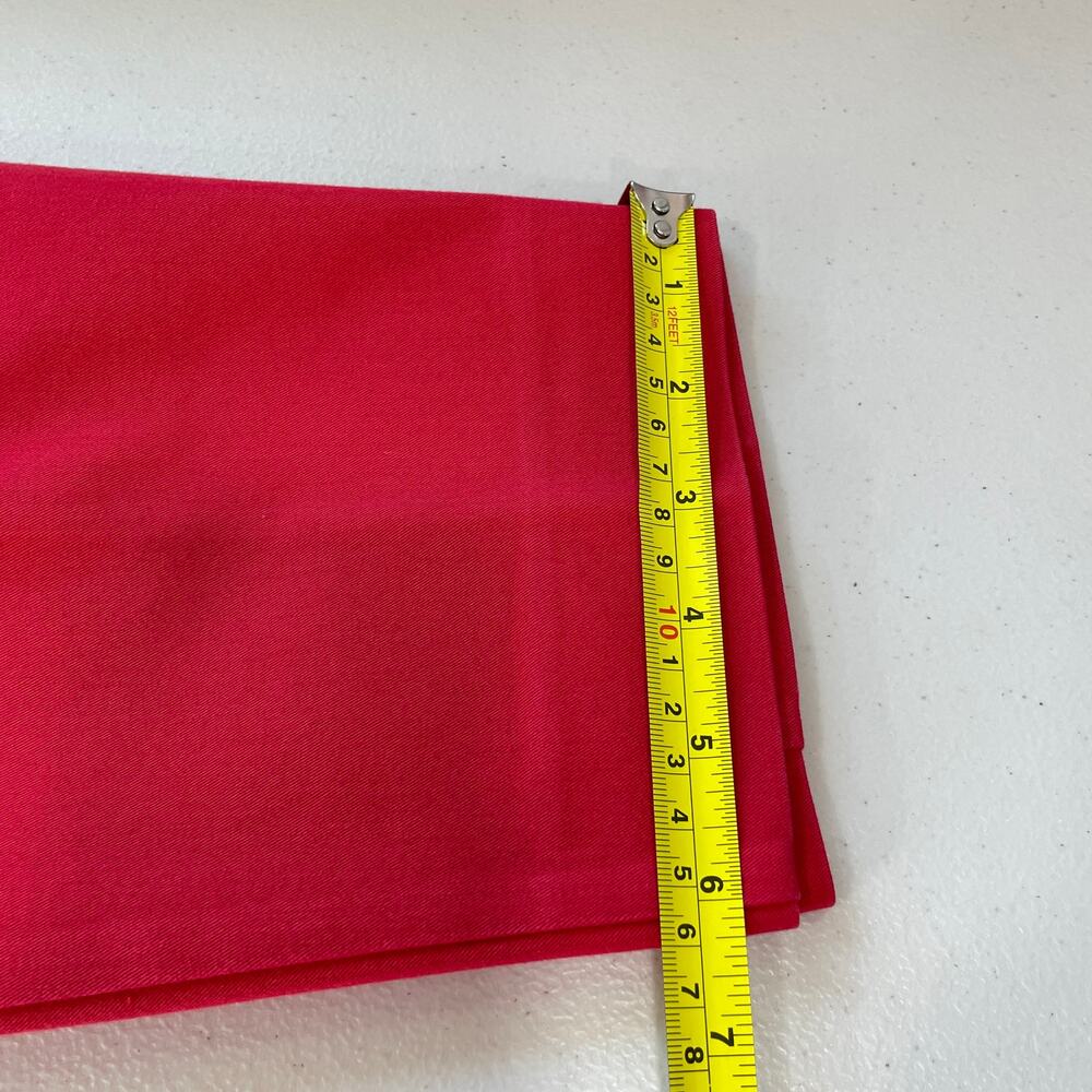 Estelle and Finn Red Stretch Tapered Leg Pants Slacks Leggings 10 - Picture 11 of 12